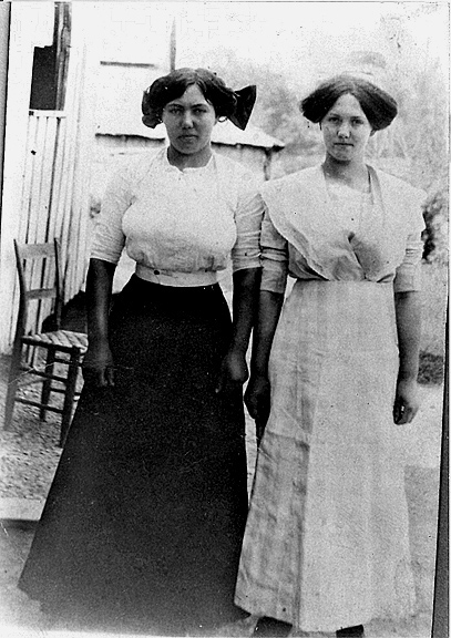Ida and Elnora Herring